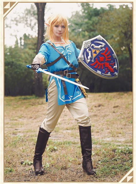 link cosplay|The Legend of Zelda: Breath of the Wild Link Cosplay。